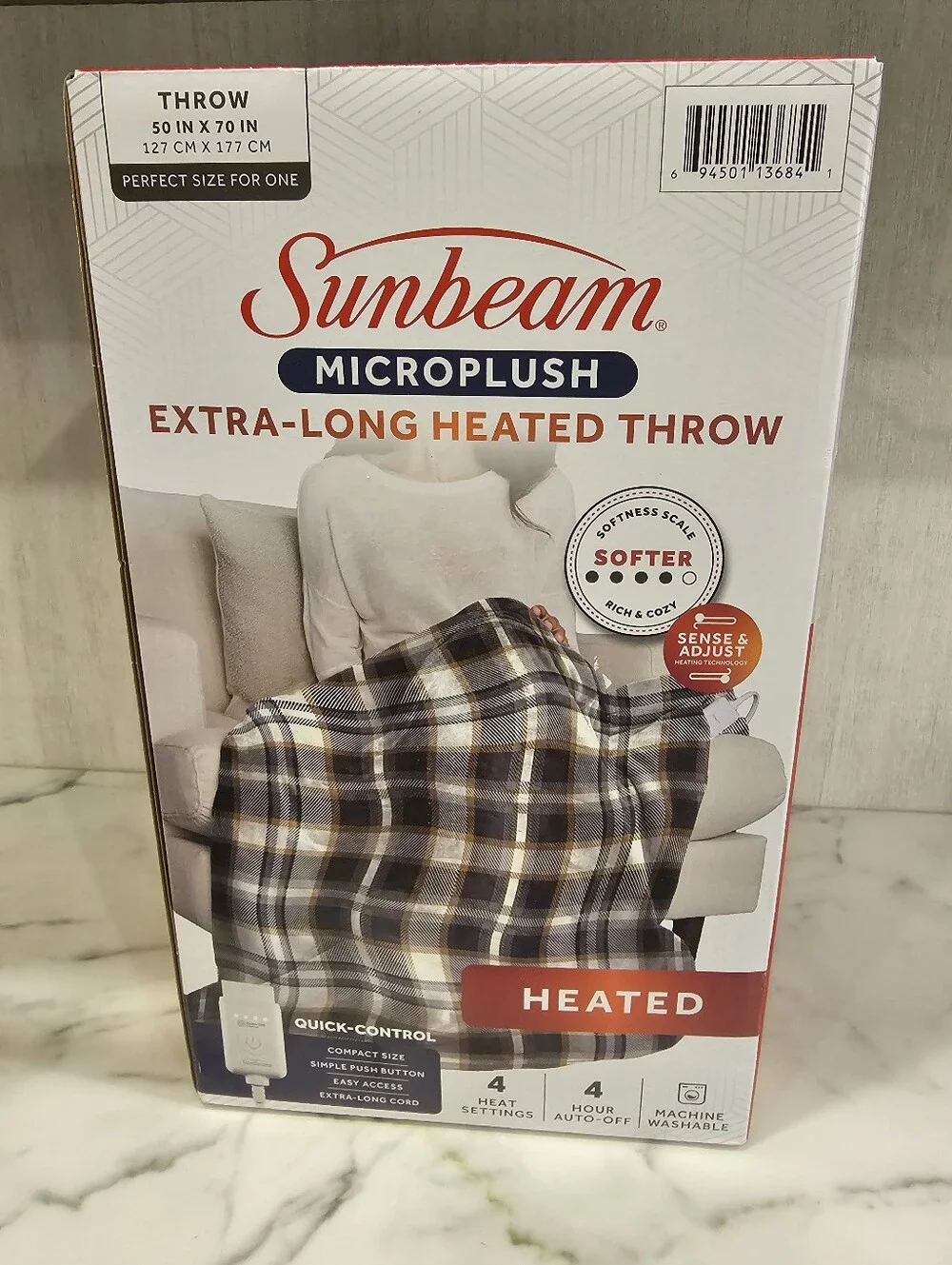 Sunbeam Heated Throw Blanket